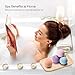 Bath Bombs Gift Set, Anjou 8 x 4.0 oz Vegan Natural Essential Oils, Fizzy Spa Moisturizes Dry Skin, Bubble Baths, Christmas Gift Kit Ideas for Women, Kids, Girlfriend, Moms