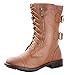 Top Moda Women Pack-72 boots Tan 8.5