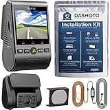 VIOFO A129 Dual with CPL Filter (Anti-Glare) Comprehensive Bundle | 2 Channel 1080P Dash Camera for Cars | Front and Rear | WiFi GPS Mount | 3-Wire Hardwire Kit, Installation Kit and CPL Filter