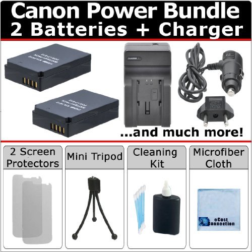 Buy Professional Canon Power Bundle for EOSM Mirrorless SL1 DSLR