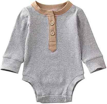 新生児 女の子 オーガニックコットン ロンパース 長袖 ニット ワンジー リブ付きボディスーツ ワンピース Duanemultimarcas Com Br