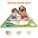 Amarey Doodle Draw Mat - Colorful Magic Water Painting Mat 3 Magic Pen, 39
