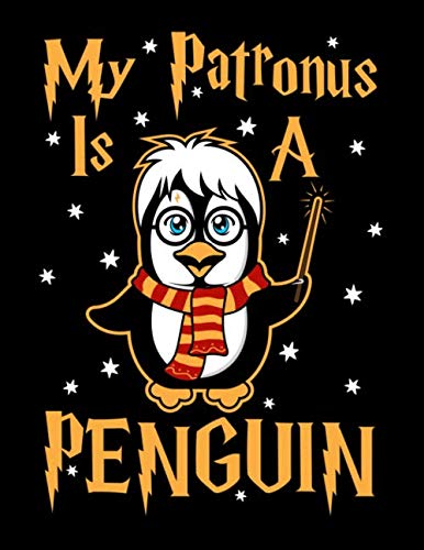 Penguin Writing Journals With Lined Paper: 160 Page Blank Non-Leather Large Lined Journal Notebook to Write In for Notes Soft Cover (8.5 x 11 inches) ... and Boys Funny Kids Gift for Penguin Lover