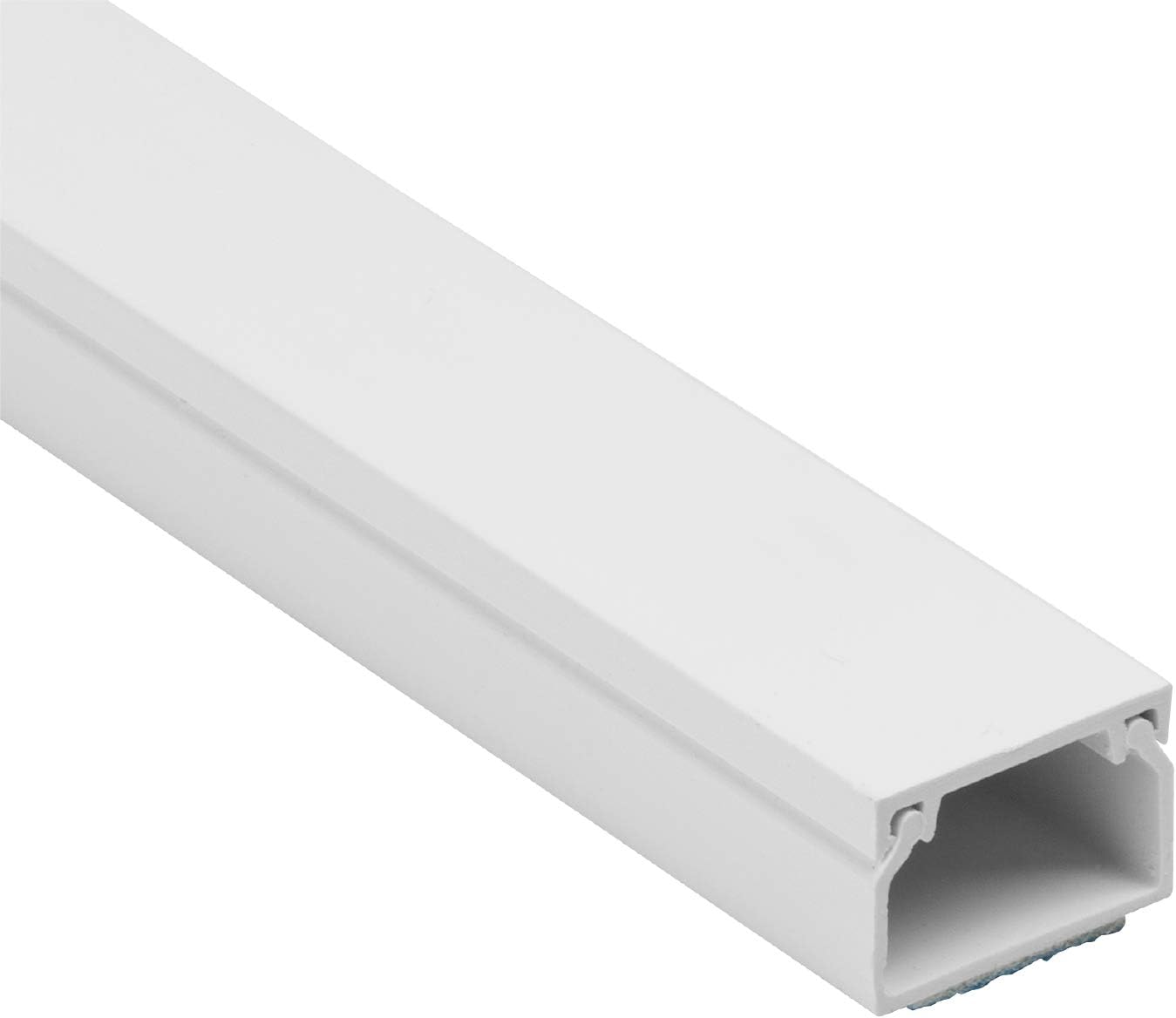 D-Line 25x16mm Cable Trunking, Cable Cover, Paintable, Self-Adhesive Wire Cover, Corner Wire Hider, Cable Management