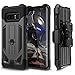Note 8 Case, Galaxy Note 8 Case, WWW [Heavy Duty] Full-Body Protective Case [Shock Absorption] Rugged Holster Cover with 360° Rotating Back Splint and Kickstand for Samsung Galaxy Note 8 Black
