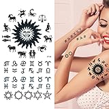 Supperb Temporary Tattoos - Zodiac Temporary Tattoos