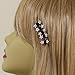 Wed2BB 12 pcs of Elegant Mini Hairpin Rhinestone Flower Hairpin Jaw Clips For Wedding Party Prom