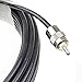 50ft 15m RG8X Coax Coaxial UHF PL259 Molded & Soldered Connectors Amateur CB Radio Antenna Cable Wire