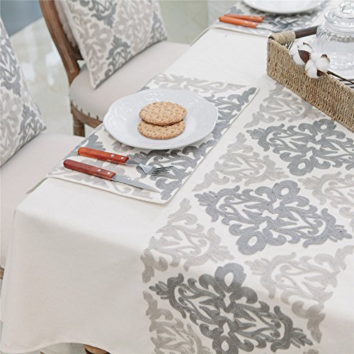 image for HWY 50 Kitchen Linen Embroidered Set (Includes: One Tablecloth 60 x 84