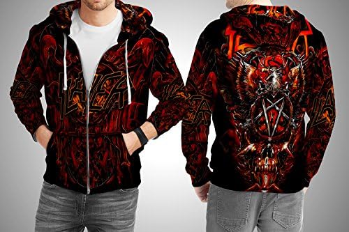 MAZESCAPE Slayer Thrash Metal Rock Band Custom Fullprint Sublimation Tshirt