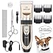 oneisall Dog Shaver Clippers Low Noise Rechargeable Cordless Electric Quiet Hair Clippers Set for Dog Cat primary