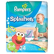 Pampers Splasher-Size 3-4,24 count