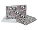 American Greetings Christmas Gift Wrapping Paper Sheets with Gridlines Bundle, 12 Sheets; Lettering, Reindeer and Plaid