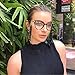 YALEX Eyeglasses Holder Strap Cord -Eyeglass String Retainer Cord -Glasses Lanyard Chain Necklace (black)