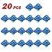 PartsSquare 20pcs Push Type Retainer Nylon Bumper Fastener Rivet Clips Fender Liner Clips Retainer Replacement for Toyota 4Runner FJ Cruiser Highlander RAV4 7549535010