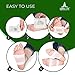 Premium Aromatherapy Rose Foot Pads – Stress, Pain Relief – Natural Better Sleep Aid – Energy Booster – Odor Eliminator, Relaxing Feet Health Care Ginger Pad by Lepa Life – Set of 20thumb 2