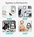 EyeVac Home Touchless Vacuum Automatic Dustpan - Great for Sweeping Pet Hair Food Dirt Kitchen - Ultra Fast & Powerful, No More Bending Down, Bagless, Corded, Automatic Sensors, 1000 Watt (Black)