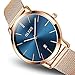 Top-Selling Watches,Amazon Women's Watches,Holiday Gift,Quartz Ladies Watch Ultra Thin Stainless Steel Rose Gold Female Watches Sport Clock Women Wristwatches