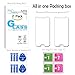 KATIN Galaxy J3 Mission Screen Protector - [2-Pack] for Samsung Galaxy J3 Mission Tempered Glass 9H Hardness Premium with Lifetime Replacement Warranty