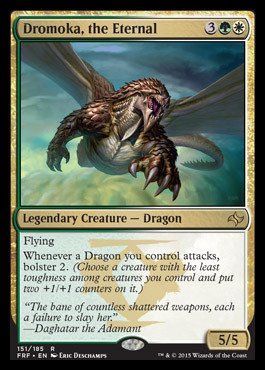 Magic: the Gathering - Dromoka, the Eternal (151/185) - Fate Reforged