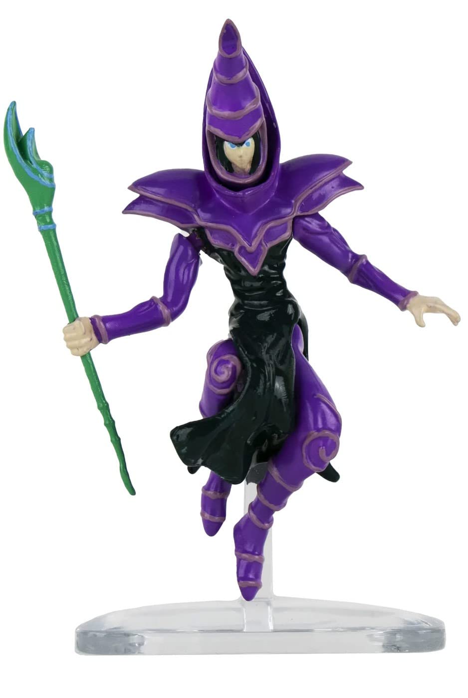 Super Impulse Yu-Gi-Oh Highly Detailed 3.75 Inch Articulated Figures. With Exclusive Micro Anime Sticker Card. Red Eyes Black Dragon Micro Figure.