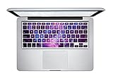 Carry360® Galaxy Series Keyboard Sticker keyboard Macbook decal for MacBook Pro 13 15 17 Inch(MJ-219)