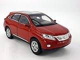 4.5 Inch Lexus RX 450h Scale Diecast Metal Model - RED