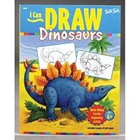 I Can Draw Dinosaurs (Active Minds/My Wipe-Off Book) 141276436X Book Cover