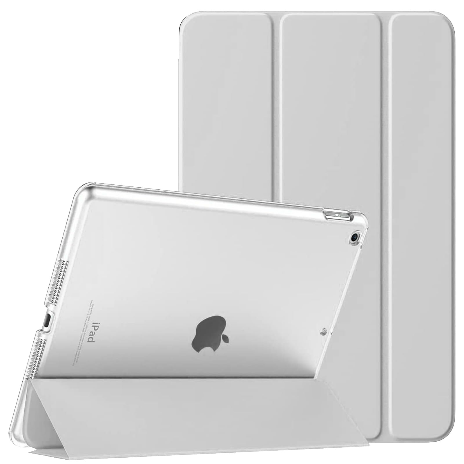 PROTech For Apple iPad (9.7 Inch) 2017 5th Generation A1822 A1823 Smart Magnetic Case with Automatic Wake/Sleep (White)