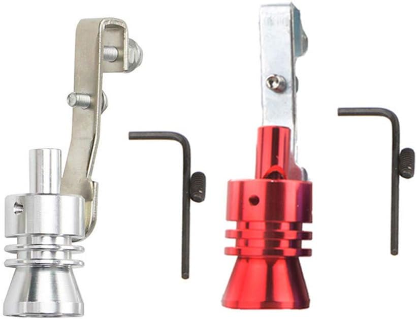 Car Auto Exhaust Sound Whistle Maker, 2pc Exhaust Pipe Oversized Roar Maker, Car Auto Exhaust Pipe Loud Whistle Sound Maker, Car Modification Tool (X-Large)