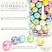 Shimmer Yellow Gumballs - 2 Pound Bags - Large - One Inch in Diameter - About 120 Gumballs Per Bag - Free How To Build a Candy Buffet Guide Included