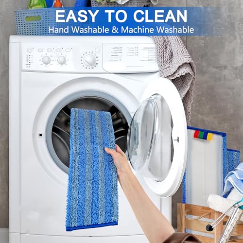 15 Pack Replacement Microfiber Mop Pad – Universal 17-18" Heavy Duty Reusable photo 11