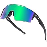 RINKUOLYO Sports Polarized Sunglasses for Men and Women, Youth Kids Baseball Softball Sunglasses for Cycling, Running