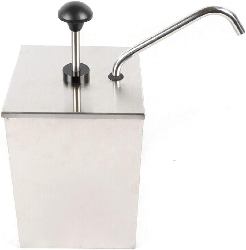 Single Head Sauce Dispenser Pump 4L Restaurant Squeeze Condiment Dispensing Pump
