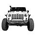 Hooke Road Jeep JK Front Bumper w/Winch Plate w/2 x 18W Fog Lights for 2007-2018 Jeep JK & Wrangler Unlimited - Blade Master