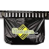 HEAVY DUTY Vinyl Trailer Storage Bag with E-Track Spring Fittings | Insert Into E Track Tie-Down System Horizontal/Vertical Rail Slots in Trailers, Trucks, Vans, Warehouses, 14" x 24", WLL 50 pounds