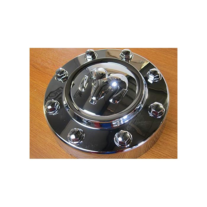 Coprimozzo Centrale Anteriore Cromato Per Dodge Ram 3500 Dually – Originale Mopar, 2011-2018, Ruota Anteriore