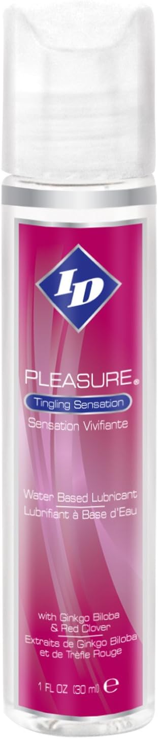 ID Pleasure Lube Water Based Unflavoured 30ml - ID Lubricants Premium Tingling Lubrication for Easy Sex and Lubes Private Sexual