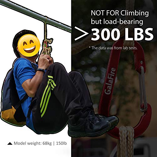 10PCS Carabiners Clip Small 2 3/8 inch 6cm Aluminum Not for Climbing Caribeaners Bulk Flat Gourd Shape Keyring Mini D Ring Keychain Carabiner for Camping Backpack Hiking Fishing Accessories (10 PCS) - Thumbnail 5