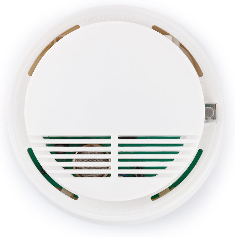 Zanbo Gas Leak Alarm Detector Natural Gas Leak Alarm Sensor with 12V DC Connector Gas Detectors for Home