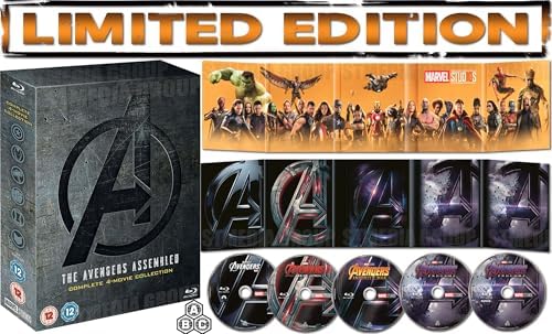 Amazon.com: Avengers 1-4 Complete Boxset [DVD] [2019] : Robert