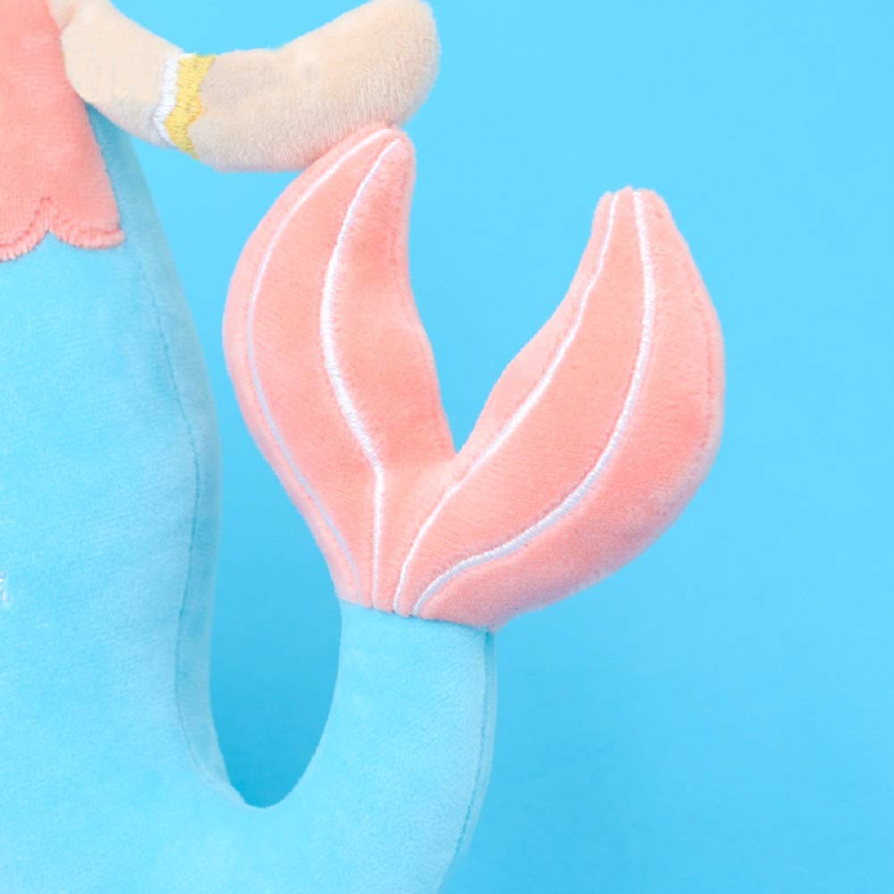 SANDAO MeToo Plush Toys Mermaid Stuffed Animal Toys Angela Plush Rabbit Stuffed Gift Dolls for Kids Children 15 Inch (2 Pack Pink+Green)