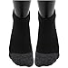 adidas Boys' YTH VERT Stripe 6-Pack Quarter, Black/Black-Onix Marl/Light Onix/Onix, Medium