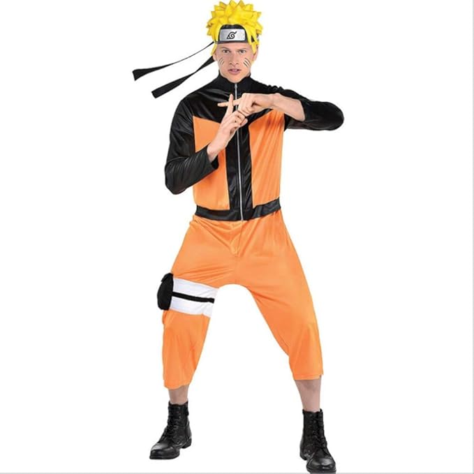 Lilongjiao Naruto Uzumaki Naruto Male Student Wear Cosplay Kleidung