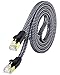 Cat 7 Ethernet Cable 6 ft, MORELECS Nylon Braided Cat 7 Internet Cable 6 ft Ethernet Cable RJ45 Network Cable Cat7 LAN Cable for PC Laptop Modem Router Cable Ethernet primary