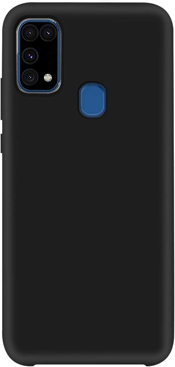 Liquid Silicone Case Compatible with Samsung Galaxy M31 Slim Liquid Silicone Soft Gel Rubber Bumper Soft Case Full Body Protection Shockproof Cover Shell Protective Cover for Samsung Galaxy M31
