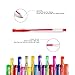 Glitter Gel Pens Set 48 Sparkly Colors Premium Quality Gel Pens for Adult Coloring Books Mandalas Crafting Doodling Drawing Scrapbooking