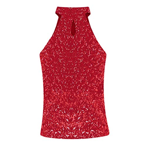 image for Yihaojia Women Blouse Women Tank Tops Solid Color Sexy Casual Turtlene