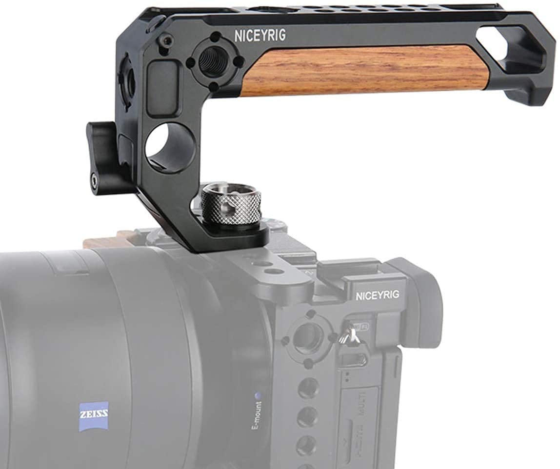 NICEYRIG Universal Arri Locating Handle Top/Side Handle For Camera Cage