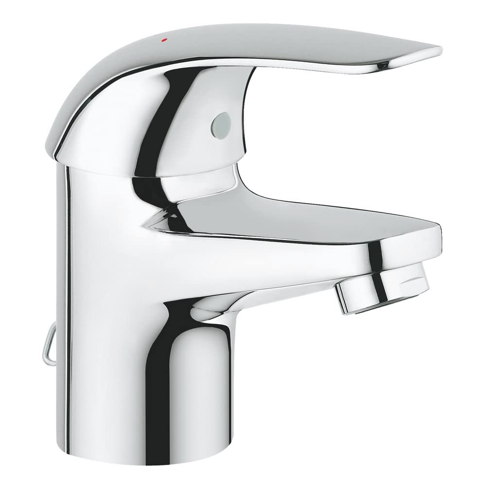 GROHE Euroeco New Basin Mixer 1/2"S-Size Chrome 32881000